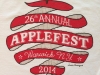 2014 Applefest t-shirt